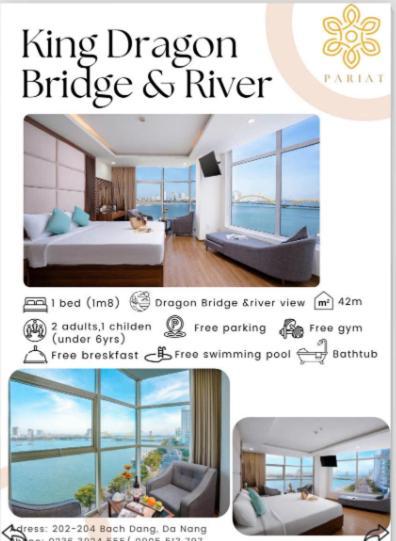 Pariat River Front Hotel Da Nang Exteriör bild
